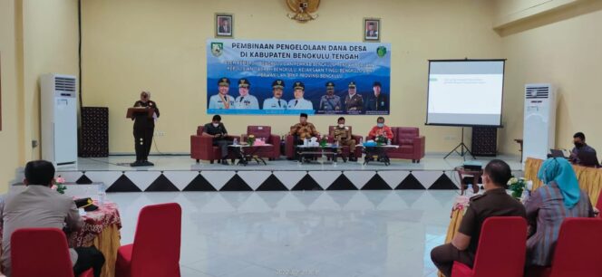
 Pemprov Bengkulu Bersama Kejaksaan Tinggi, Polda dan BPKP Lakukan Pembinaan Pengelolaan Dana Desa Tahun 2022 di Sejumlah Daerah