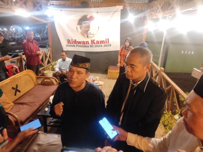 
 Sokongan politik bagi Ridwan Kamil untuk maju dalam Pilpres 2024
