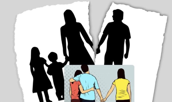 
 Ilustrasi Perselingkuhan Bisa merusak Keluaraga dan hati anak-anak yang ikut tersakiti