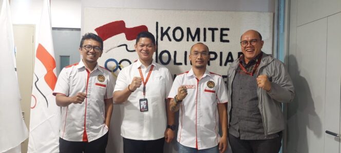 
 Pengurus Besar (PB) Persatuan Roundnet Seluruh Indonesia (PORSI) mengadakan pertemuan dengan National Olympic Committee of Indonesia (NOC) atau KOI.(Doc:My07)