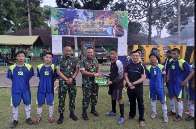
 Tim sepakbola Pondok Pesantren (Ponpes) Nurul Qur’an dari Kabupaten Lebong.(Doc:My)