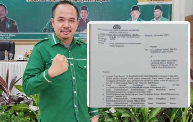 
 Drs. Gunadi Yunir MM Anggota DPRD Provinsi Bengkulu. (Doc:Wulan07)