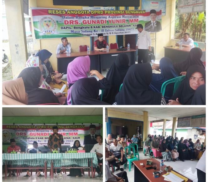 
 Gunadi Yunir DPRD Provinsi Bengkulu. (Doc:Tw07)