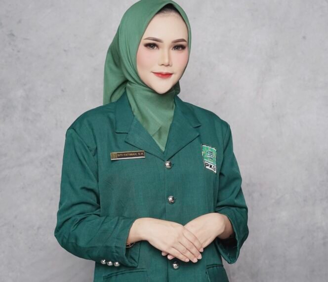 
 Siti Fatimah,SH Caleg DPRD Provinsi Sumsel, Dapil 2 dari partai PKB. (Doc:Tw07)